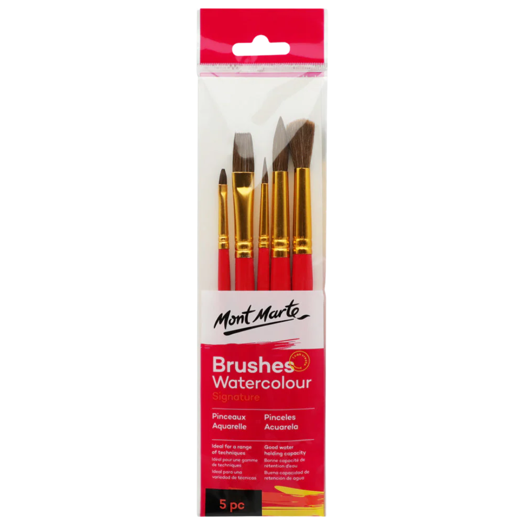 Watercolour Brushes Signature 5pc