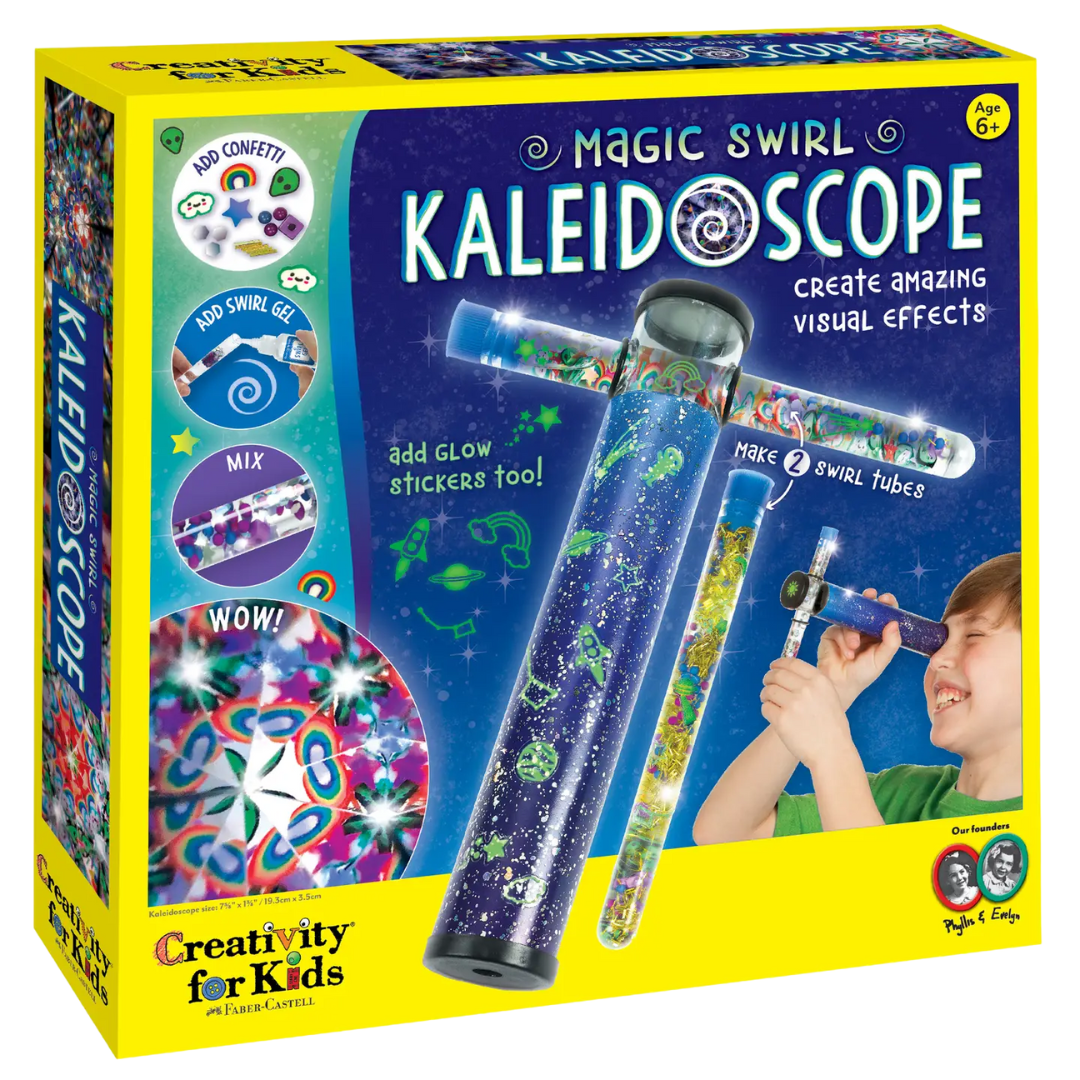 Make Your Own Magic Swirl Kaleidoscope Craft Kit