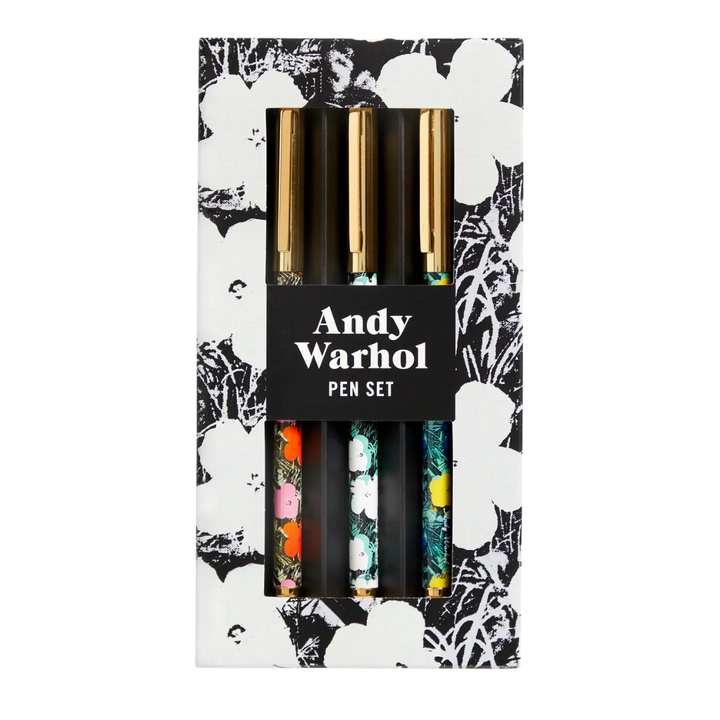 Warhol Flowers Everyday Pen Set