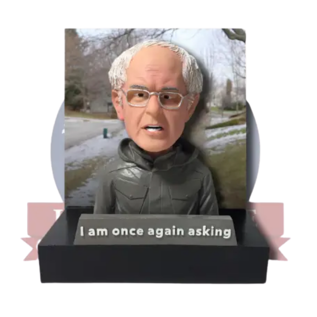 Bernie Sanders "I Am Once Again Asking..." Bobblehead