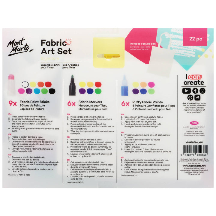 Fabric Art Set Signature 22pc