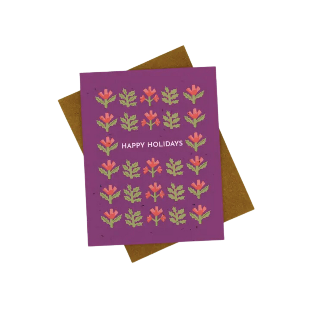 Happy Holly-Days Card