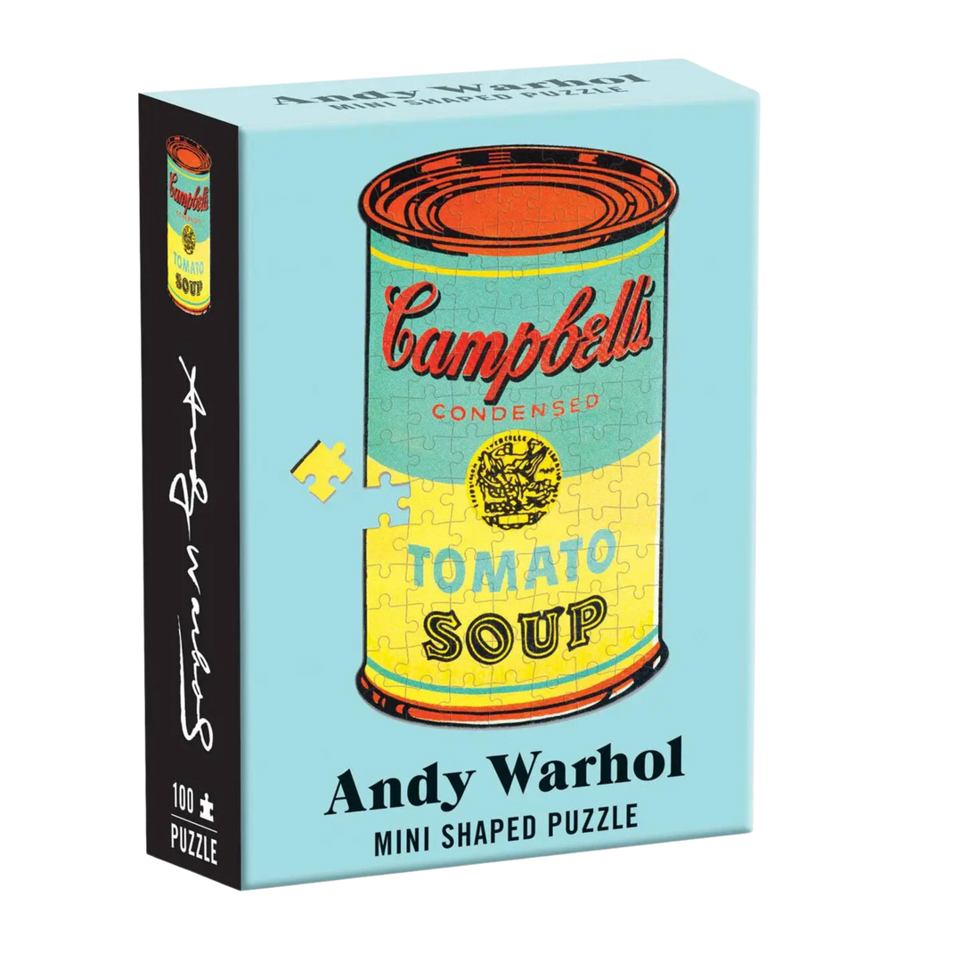 Andy Warhol Campbell's Soup 100 Piece Mini Shaped Puzzle