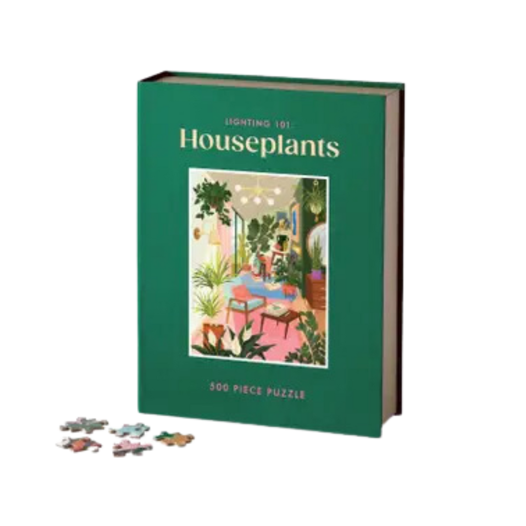 Houseplants 500 Piece Book Puzzle