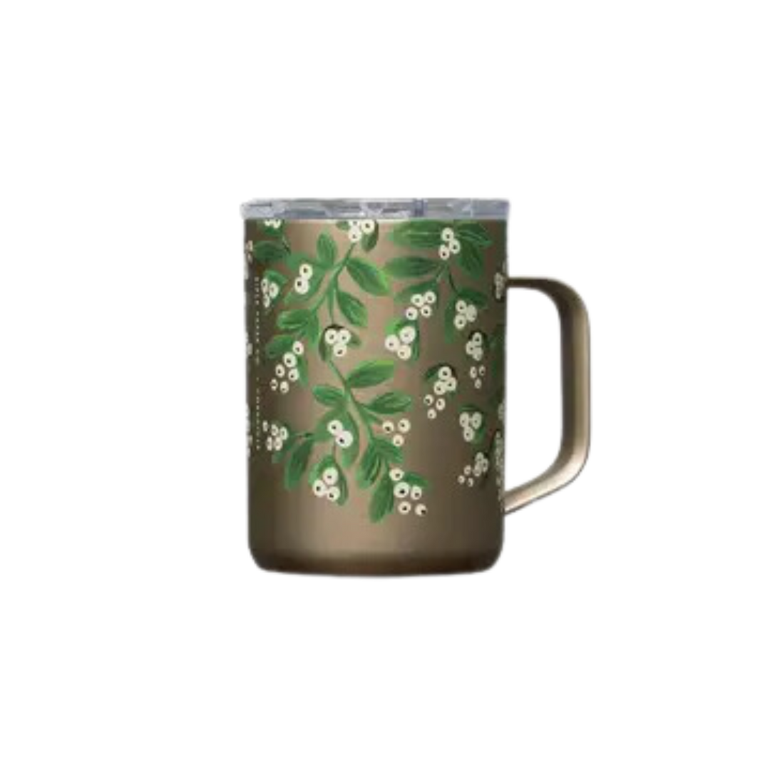 16oz Rifle Paper Mug - Mistletoe