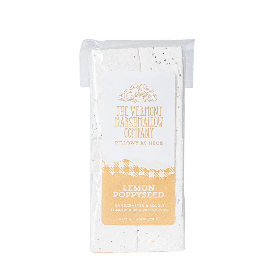 Lemon Poppyseed Marshmallows