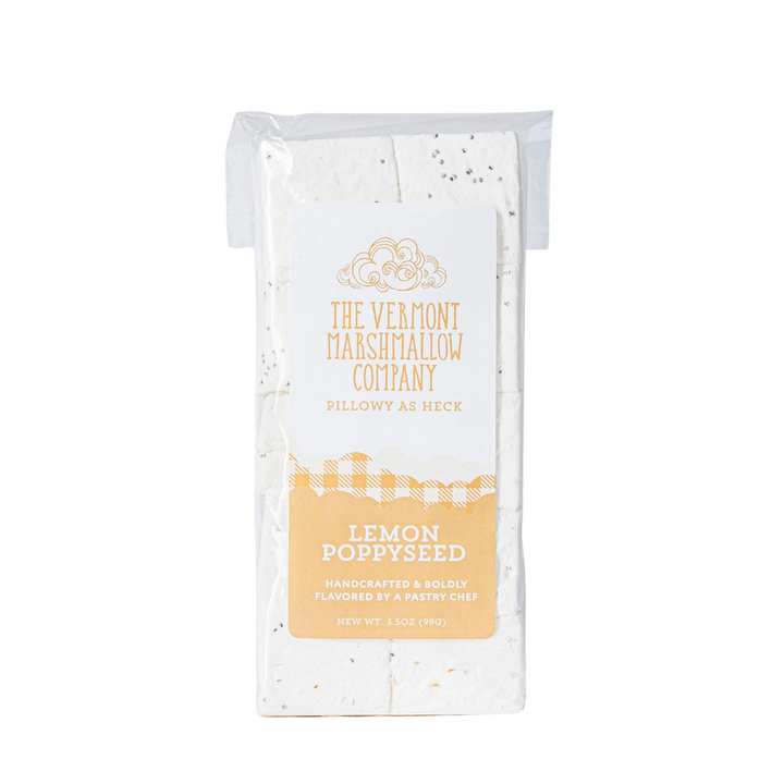 Lemon Poppyseed Marshmallows