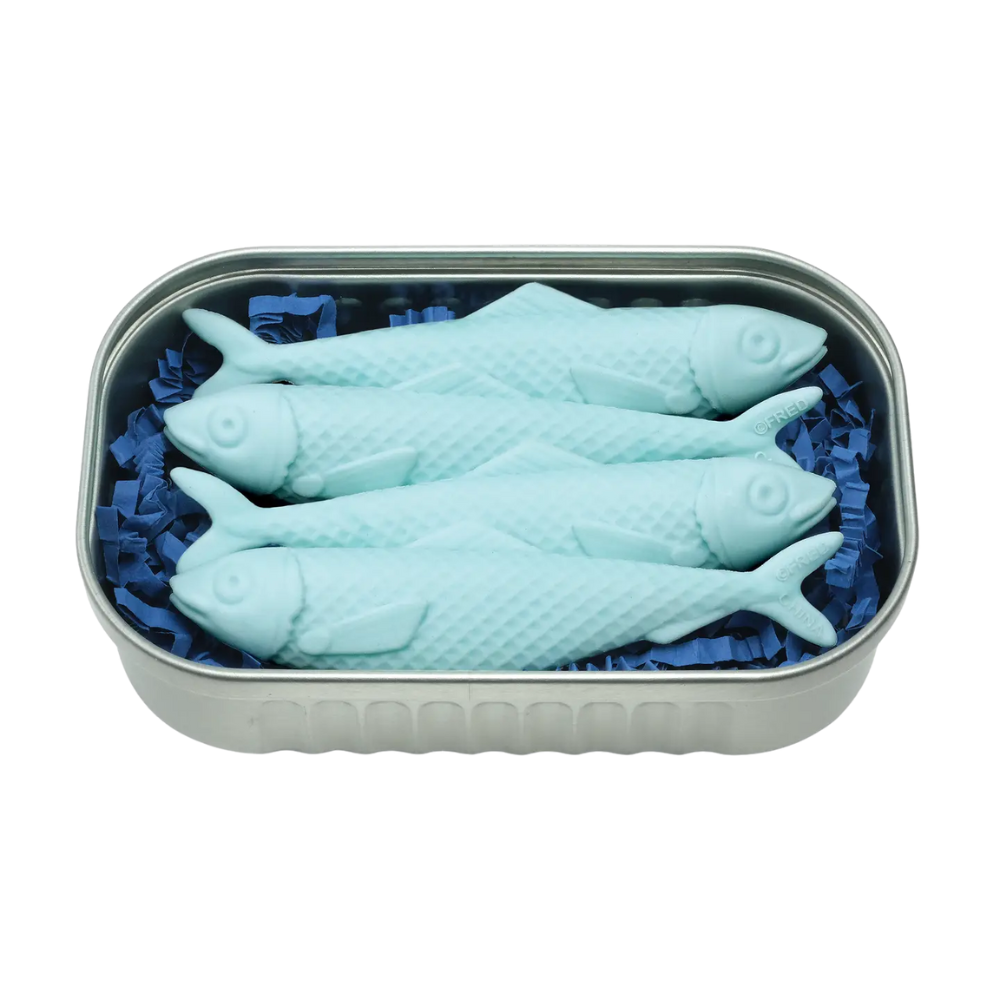 Sardine Erasers - Tin of 4