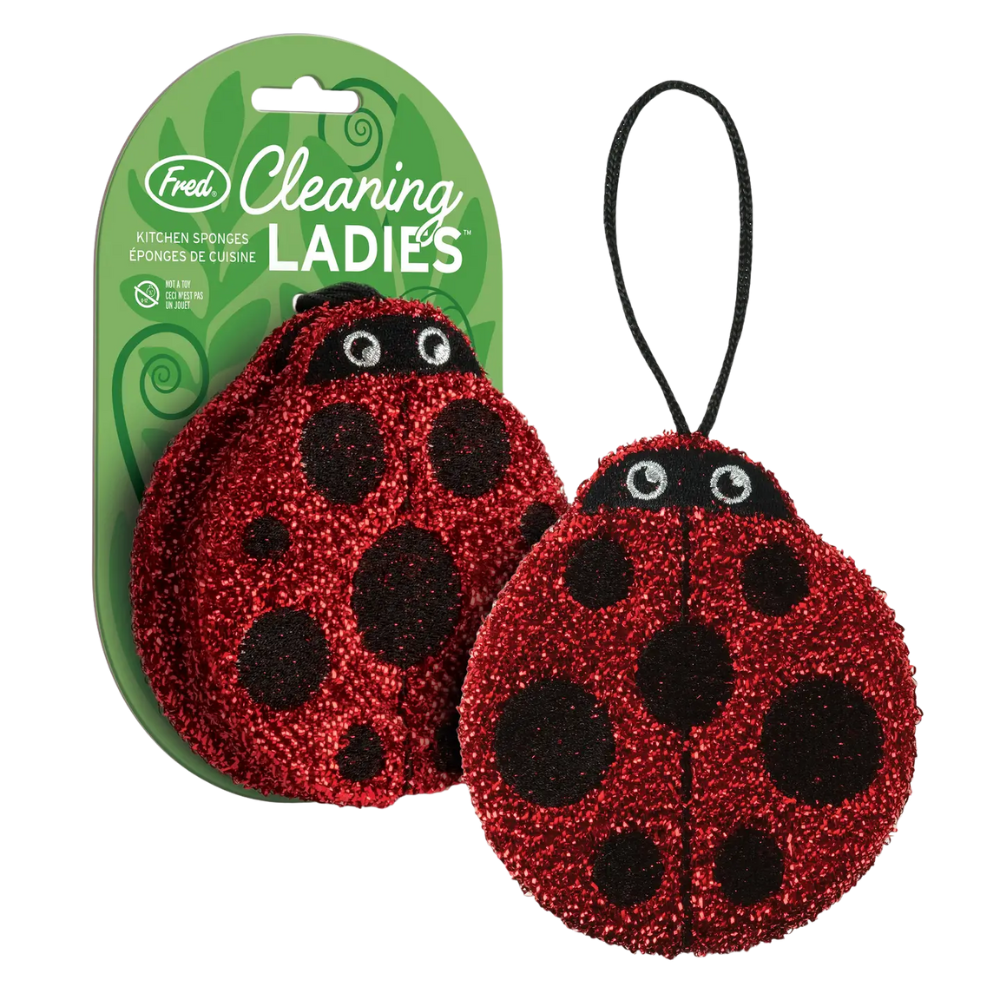 Cleaning Ladies - Ladybug Sponges (2 ct)