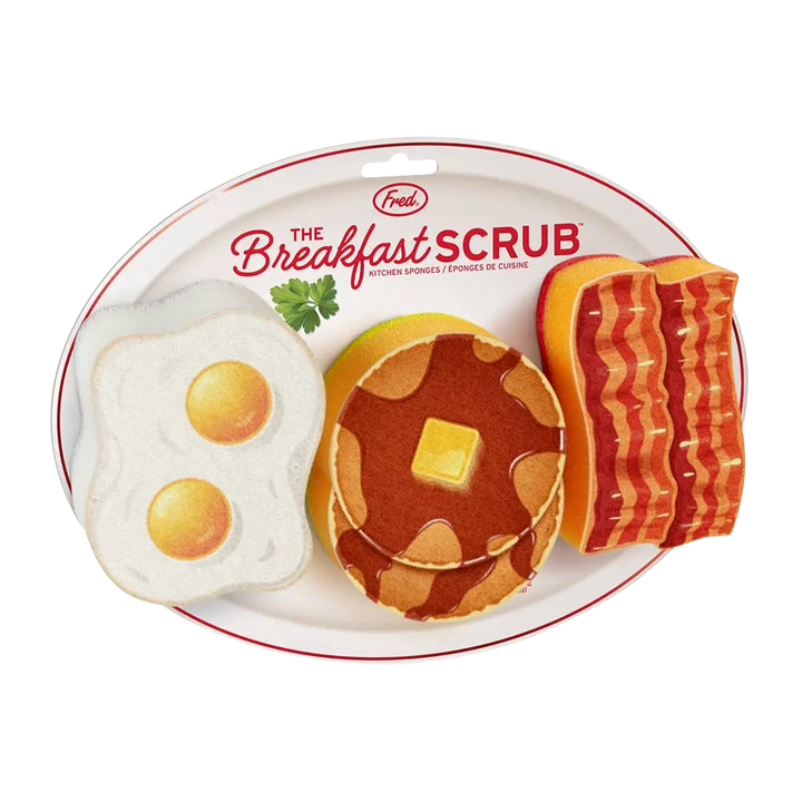 The Breakfast Scrub Sponges (3 ct)