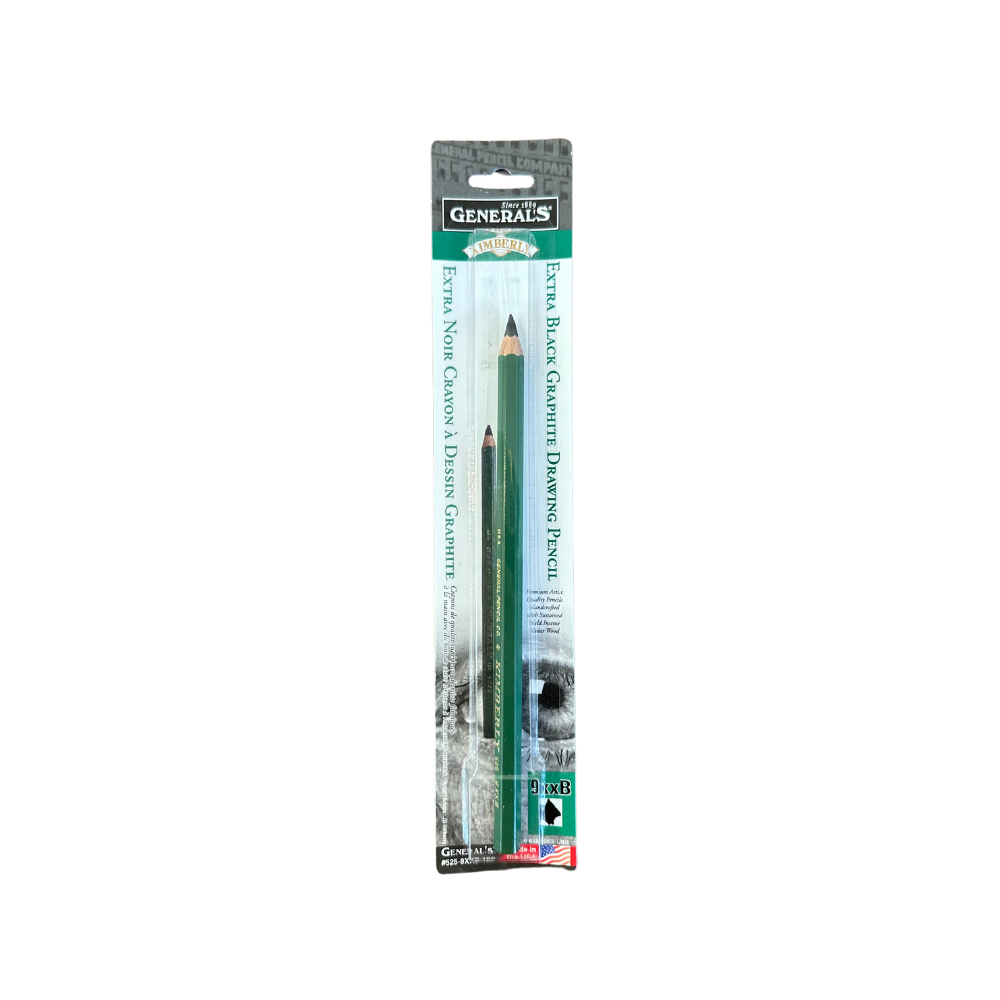 General's Extra Black Graphite Drawing Pencil 9xxB