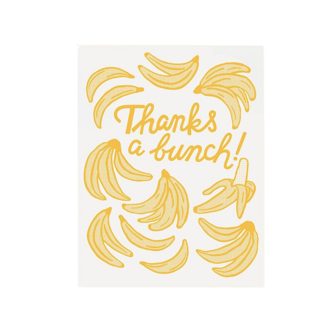 Banana Thanks Card