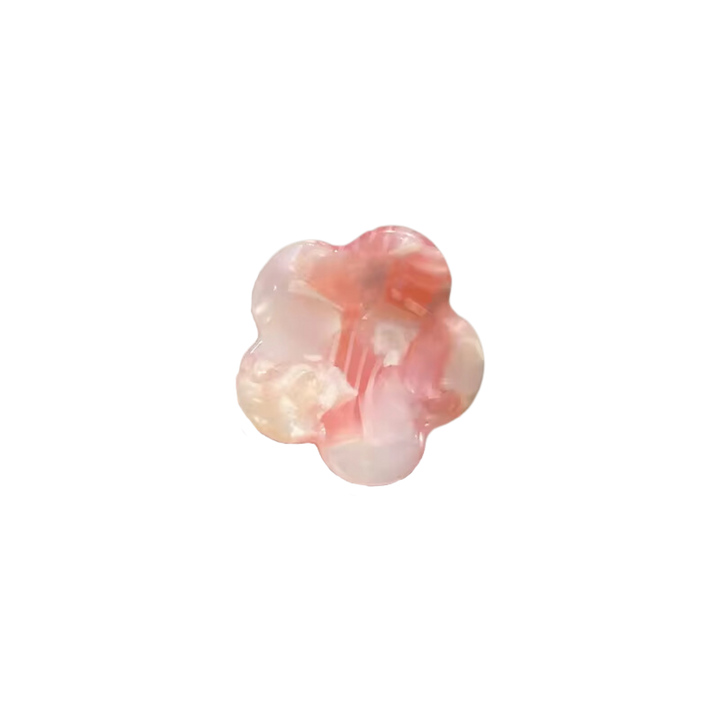 Tiny Flower Power Floral Hair Clip Version 2