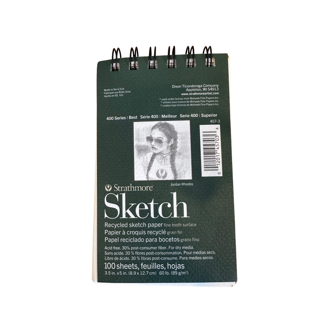 Recycled Sketch Strathmore Pad 3.5"x5"