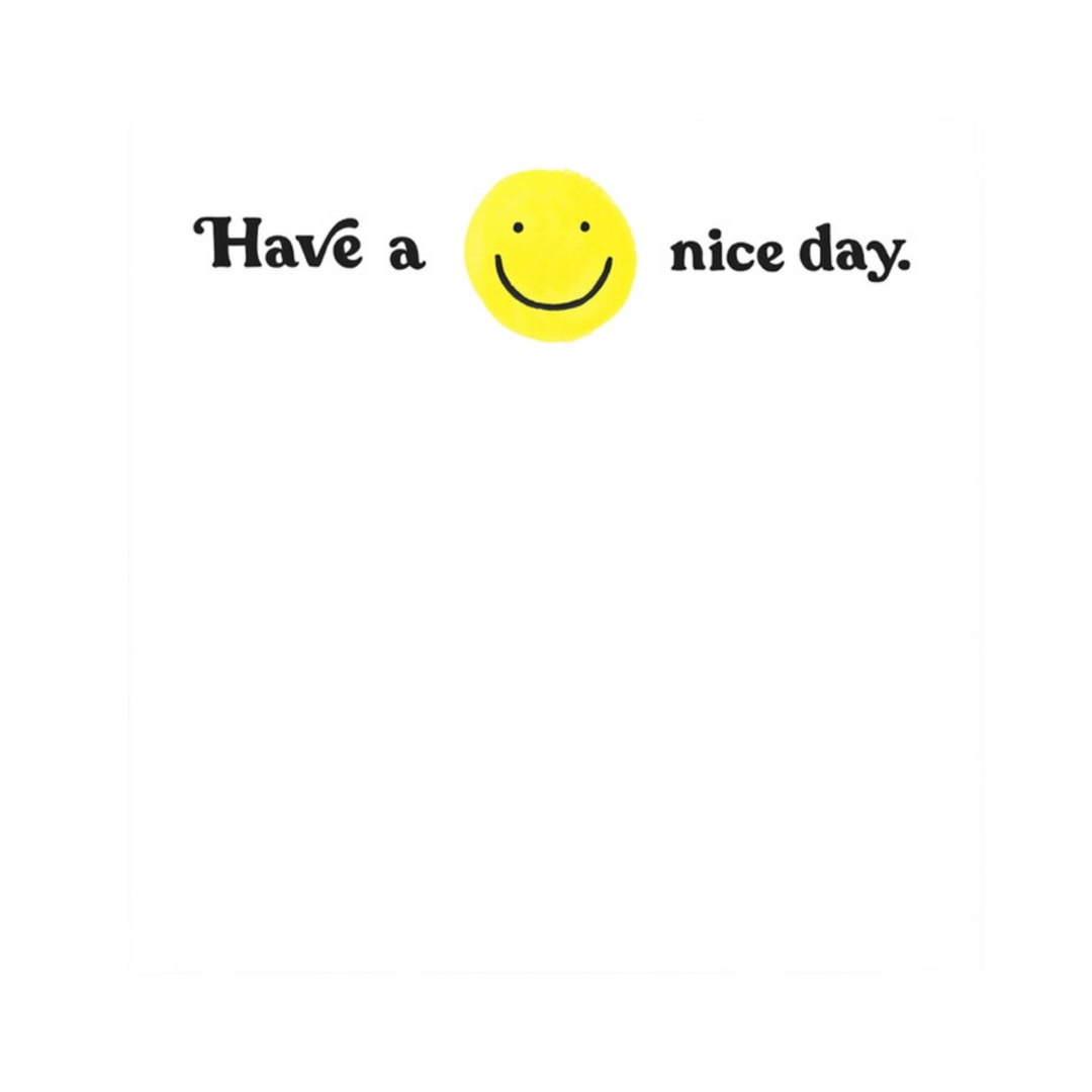 Have A Nice Day Jumbo Desk Pad