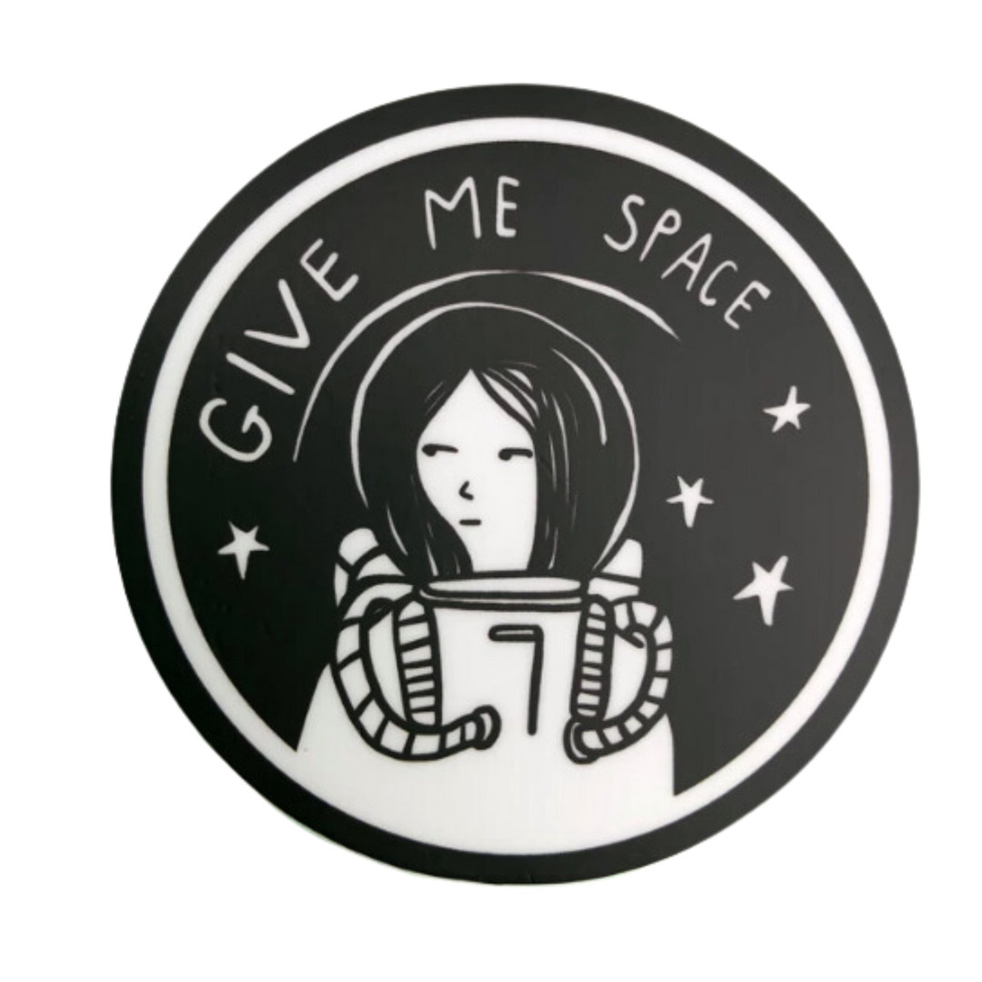 Give Me Space Sticker