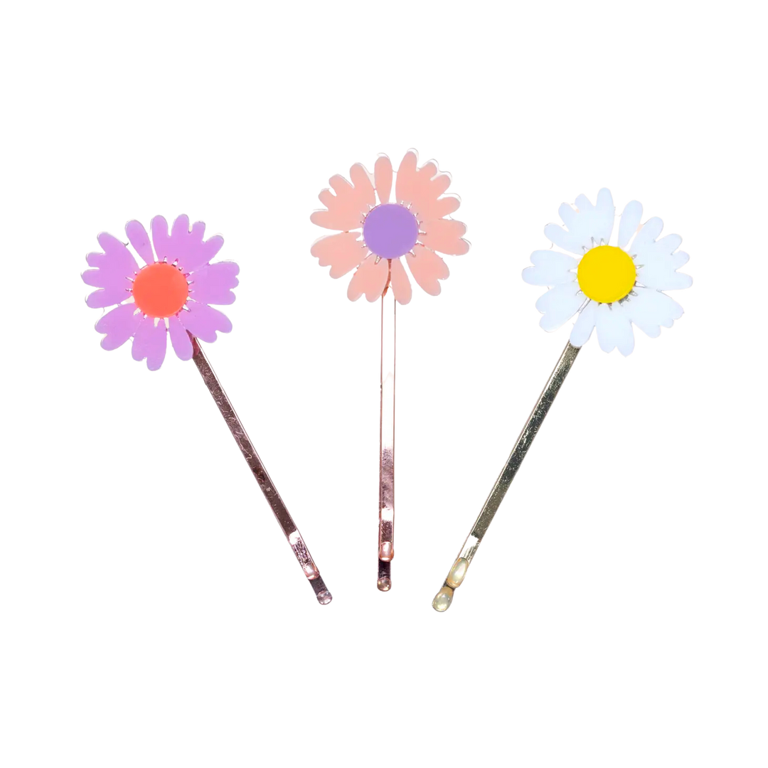 Daisy Pastel Bobby Pins