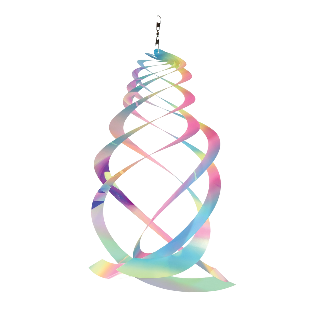 Striped Iridescent Crystal Spinner