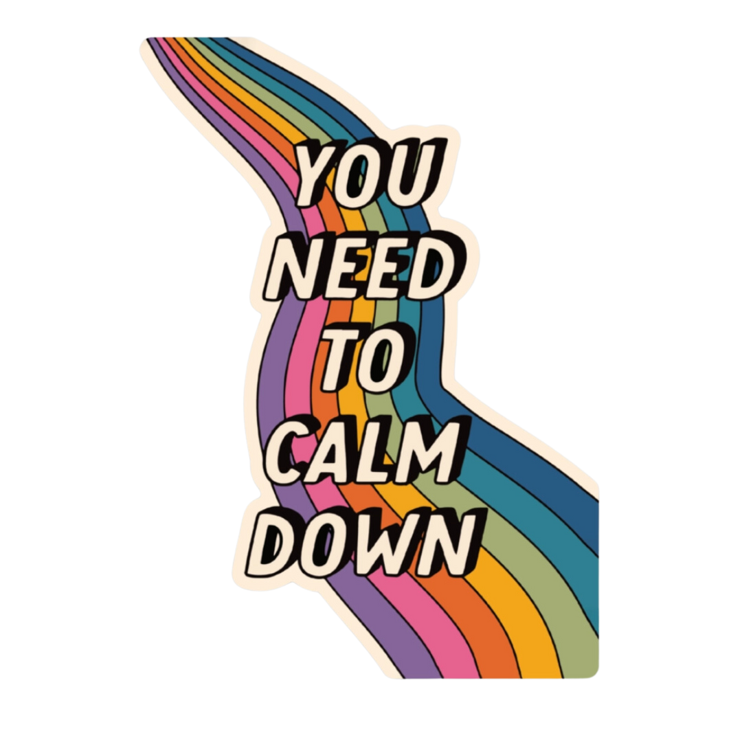 You Need To Calm Down Sticker (Taylor Swift)