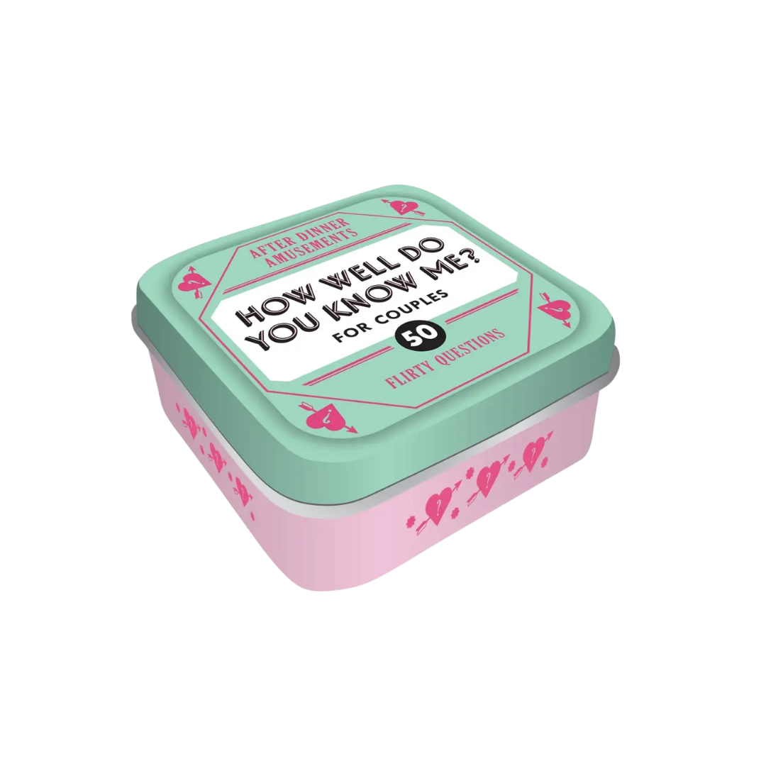 After Dinner Amusements: How Well Do You Know Me? For Couples