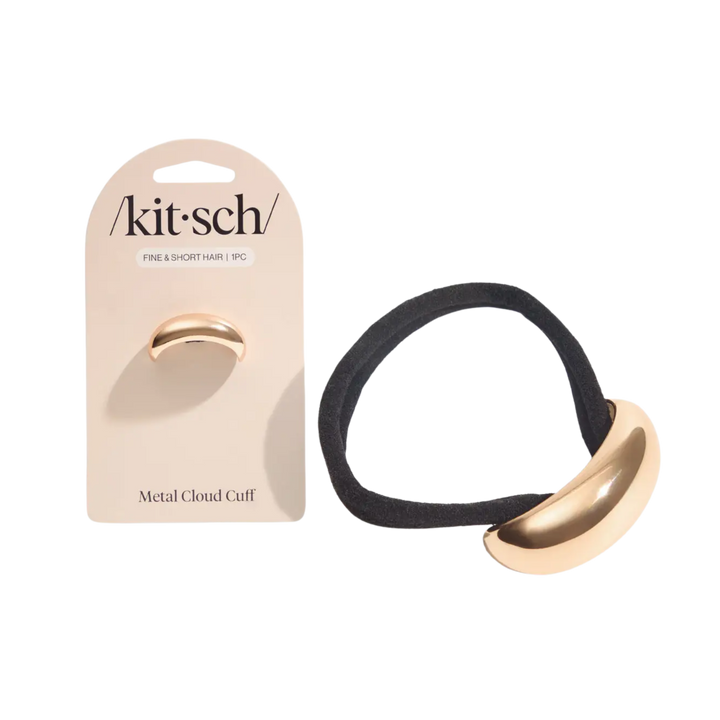 Gold Metal Cloud Cuff