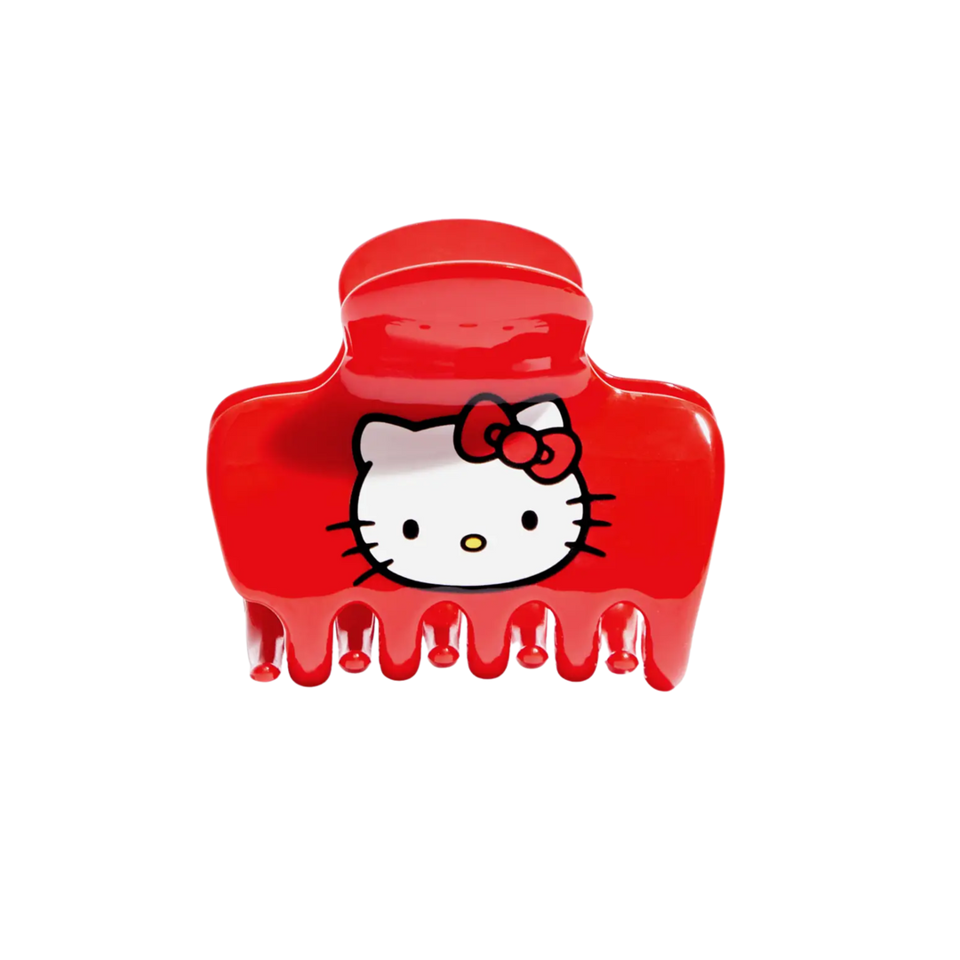 Hello Kitty X Kitsch Recycled Puffy Claw Clip