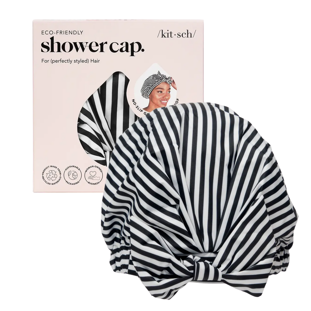 Luxury Shower Cap - Stripes