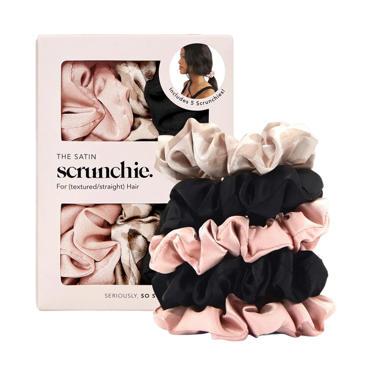 Satin Sleep Scrunchies- Assorted