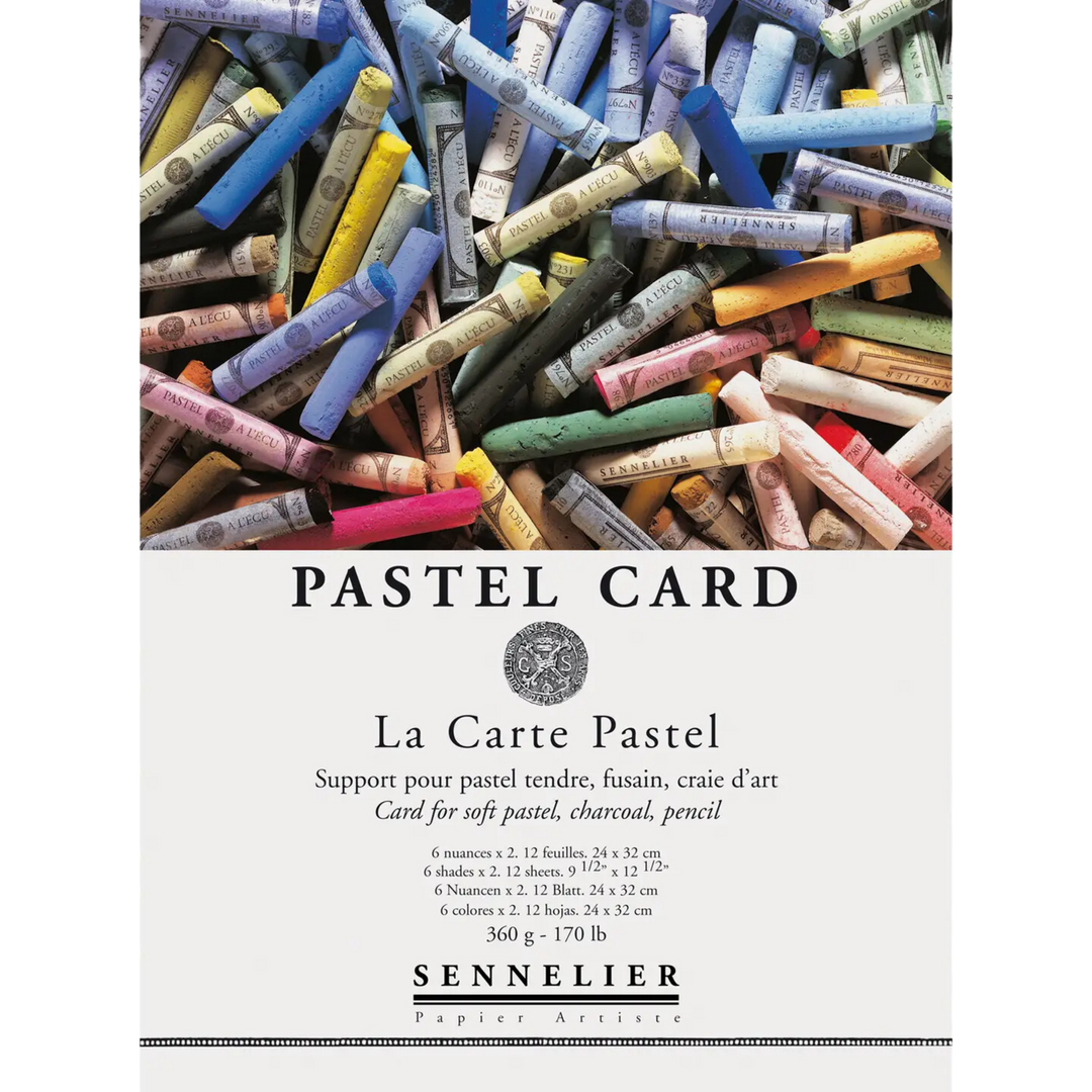 Sennelier La Carte Pastel Pad, 9x12 in, Assorted Colors