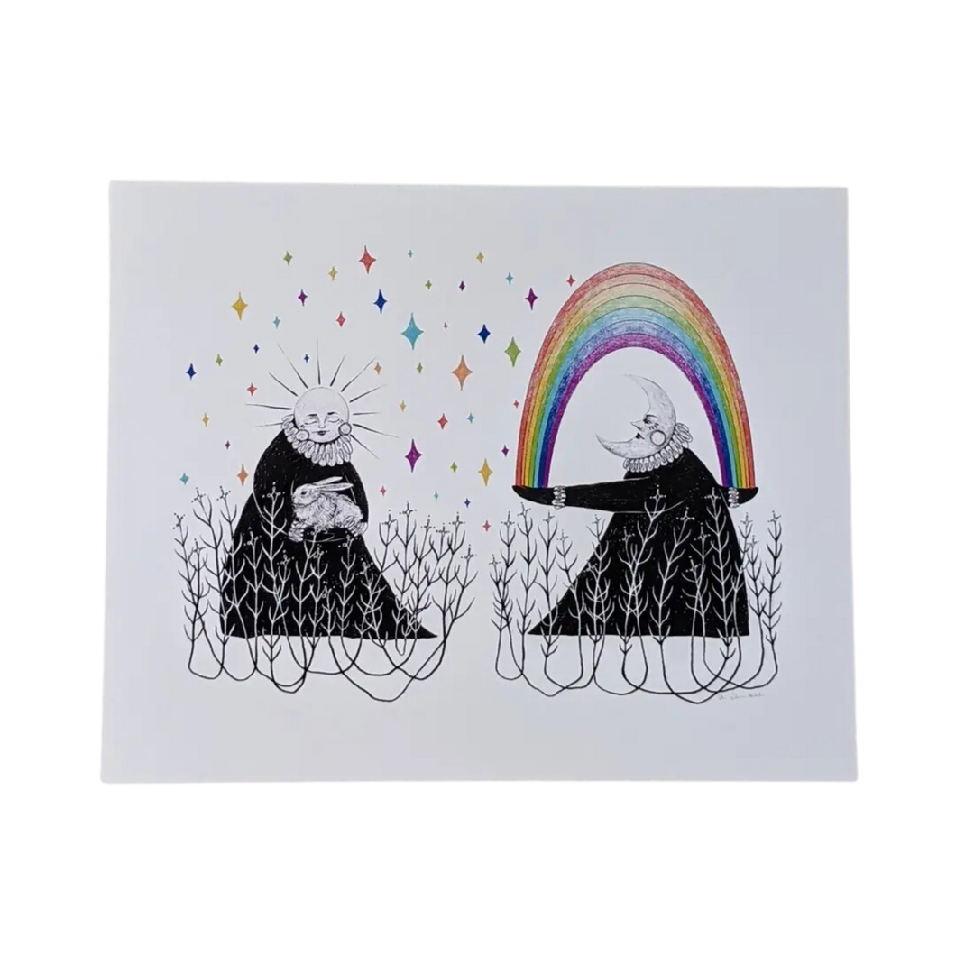 "Prism Priestess" Illustration Print