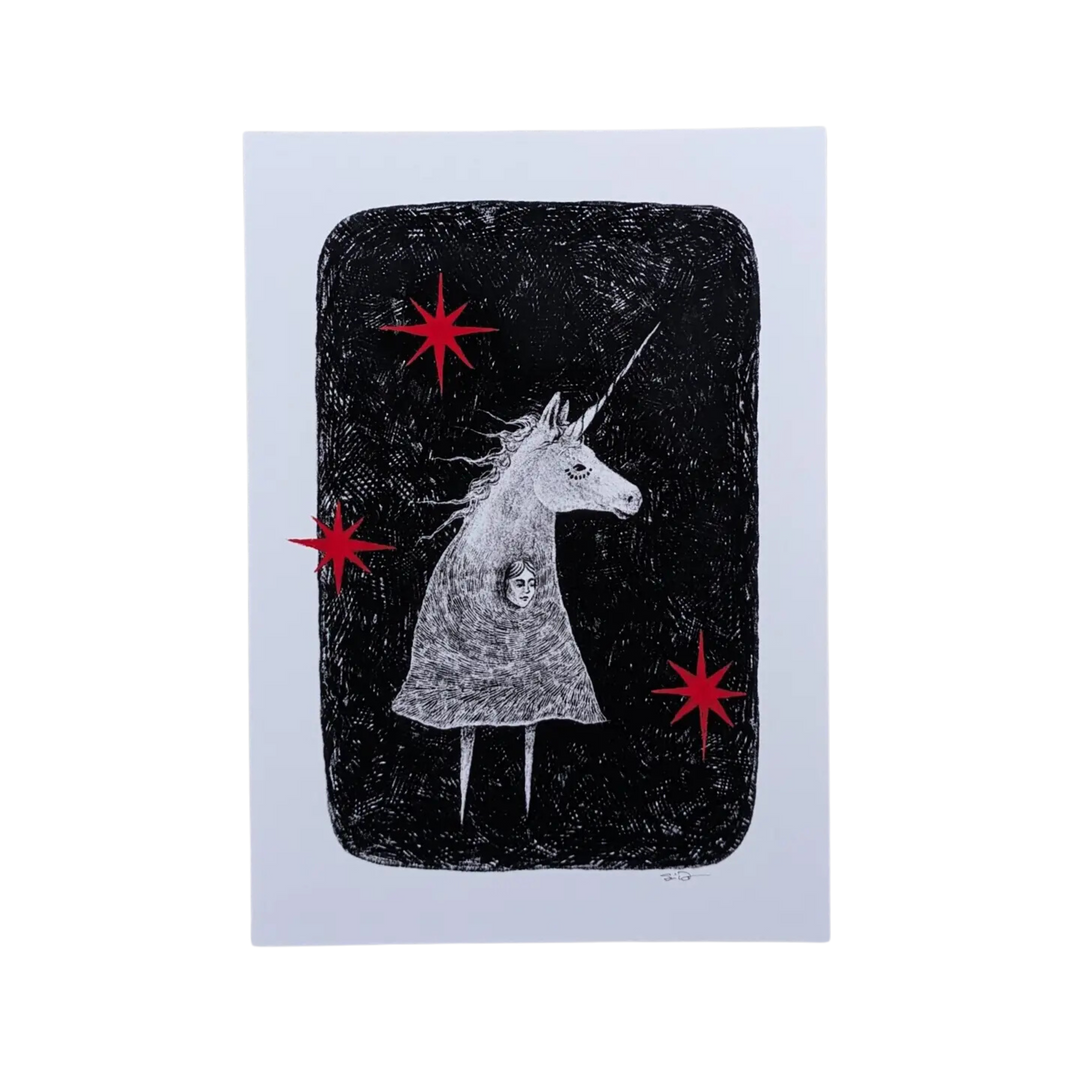 "the Hero" Illustration Print