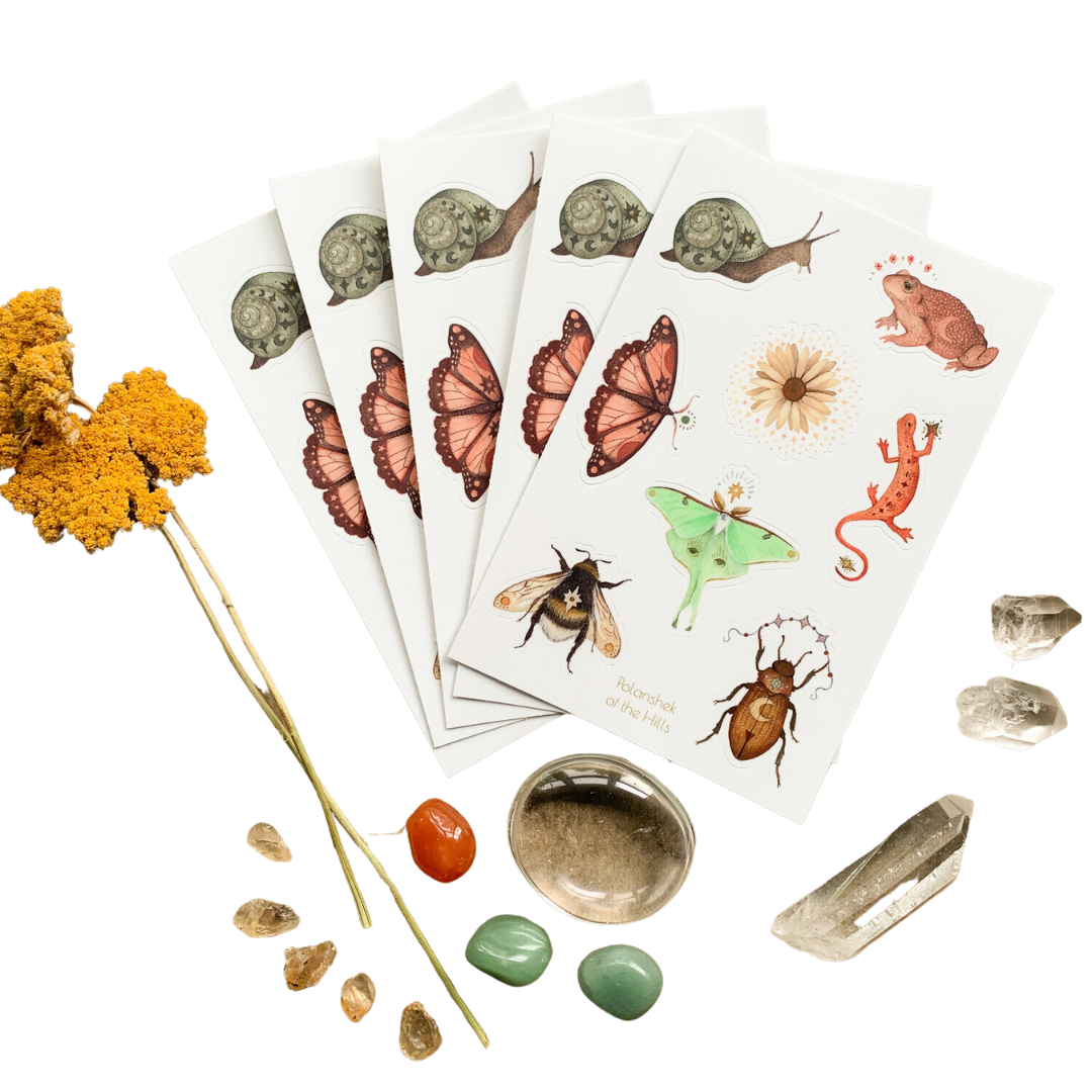 Astral Creatures Sticker Sheet