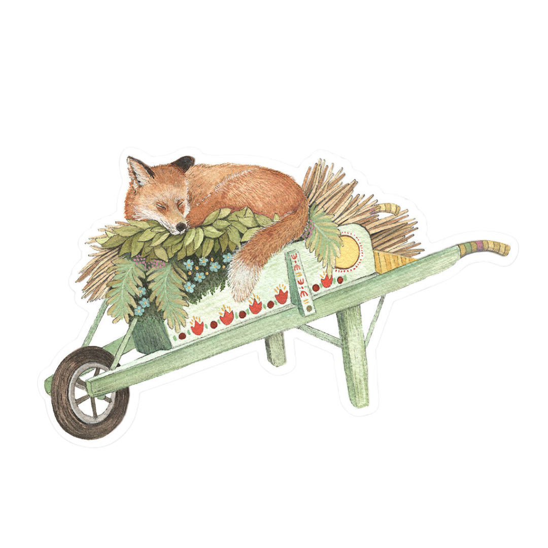 Benjamin's Wheelbarrow Sticker