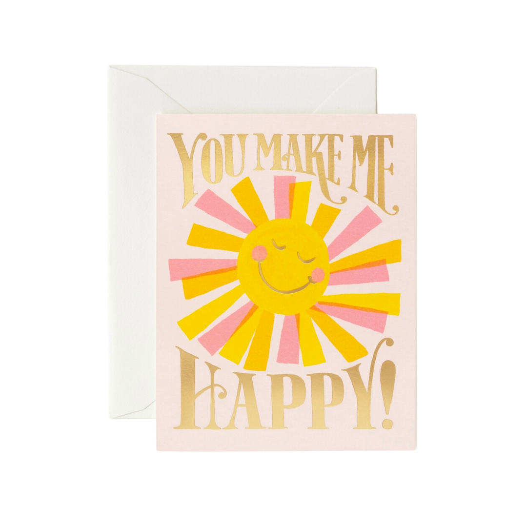 You Make Me Happy Card