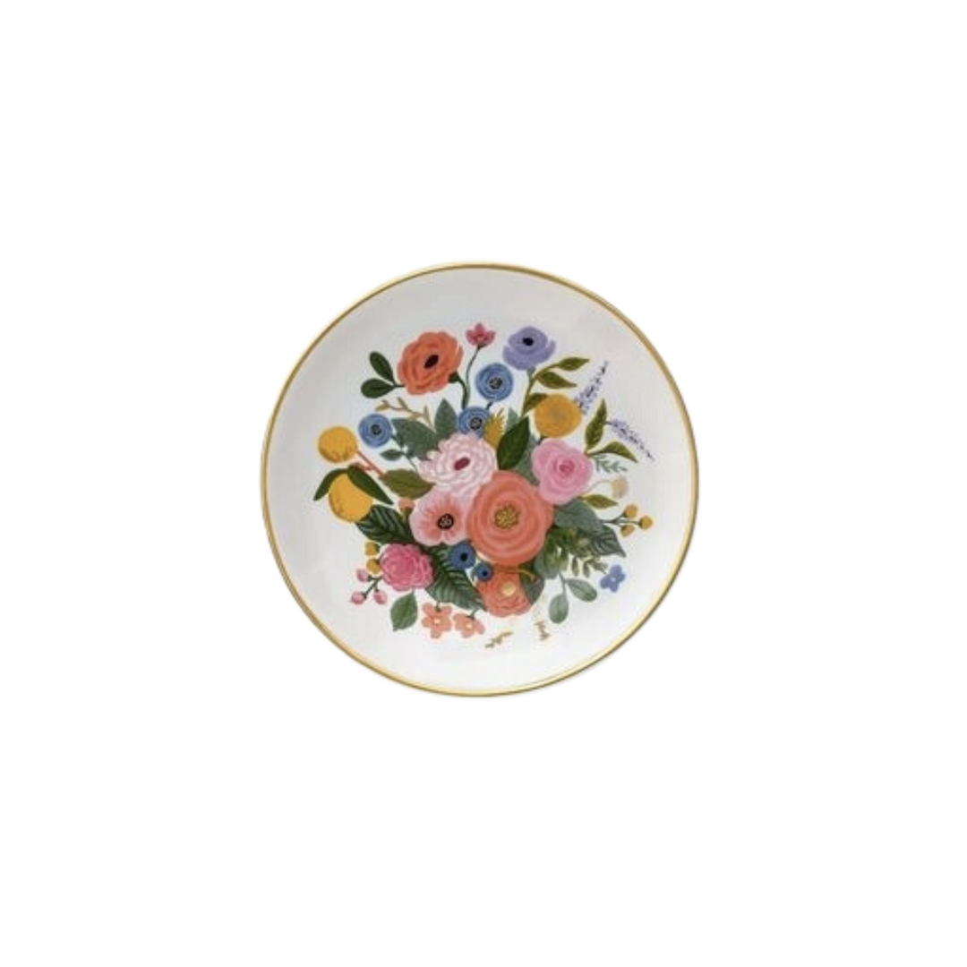 Garden Party Bouquet Ring Dish