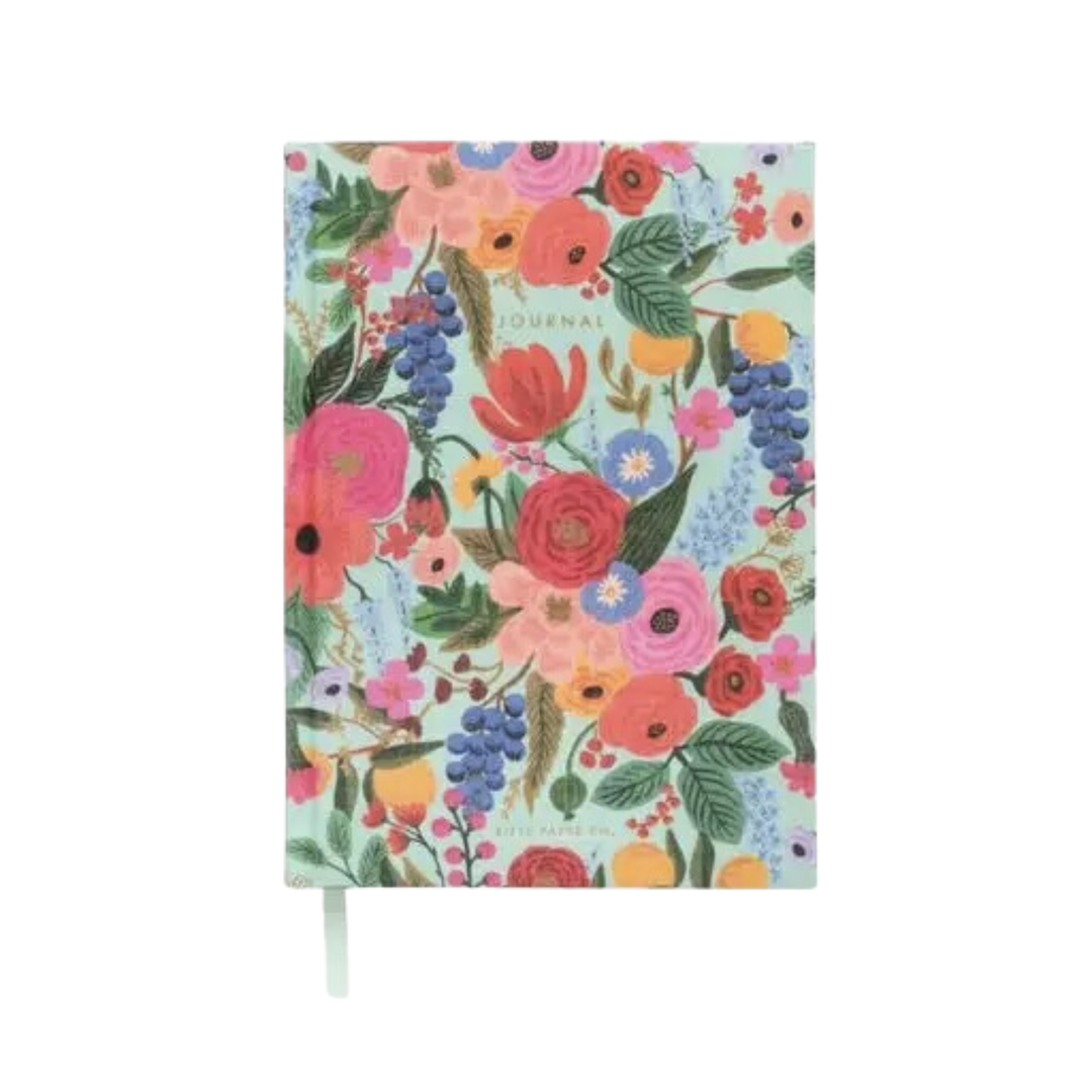 Garden Party Fabric Journal