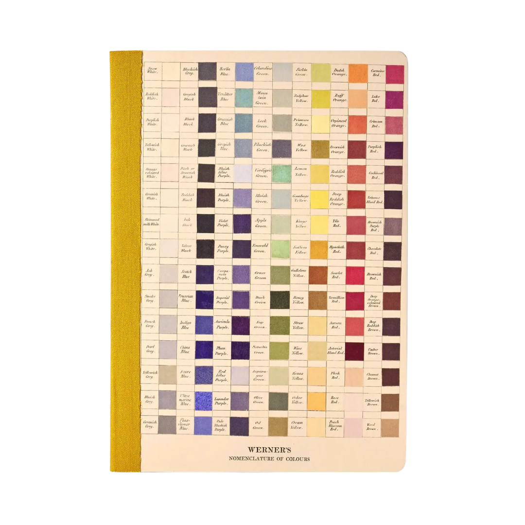 A5 Single Notebook - Werner's Nomenclature of Colours
