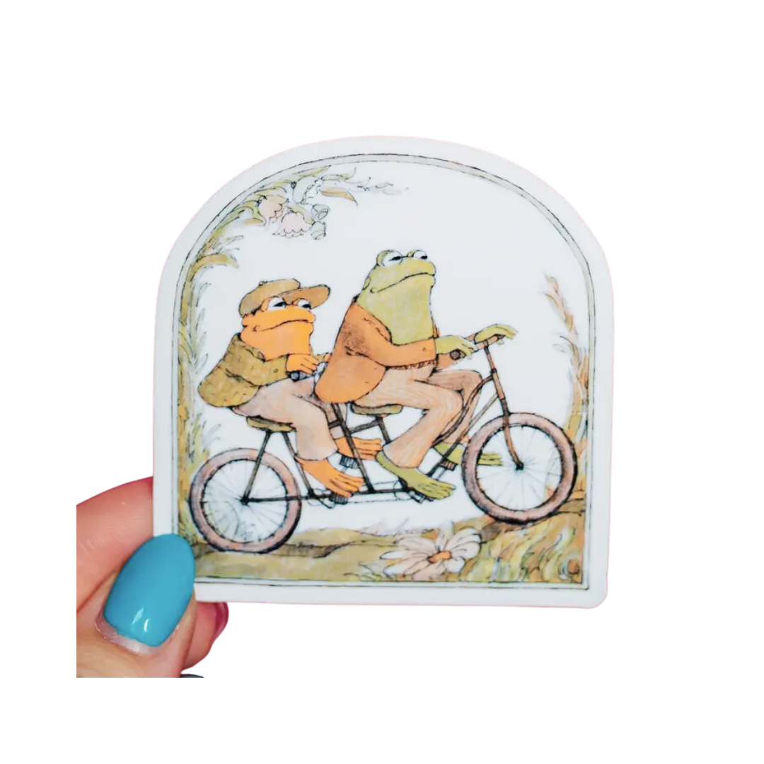 Frog and Toad Sticker – Golden Hour Gift Co