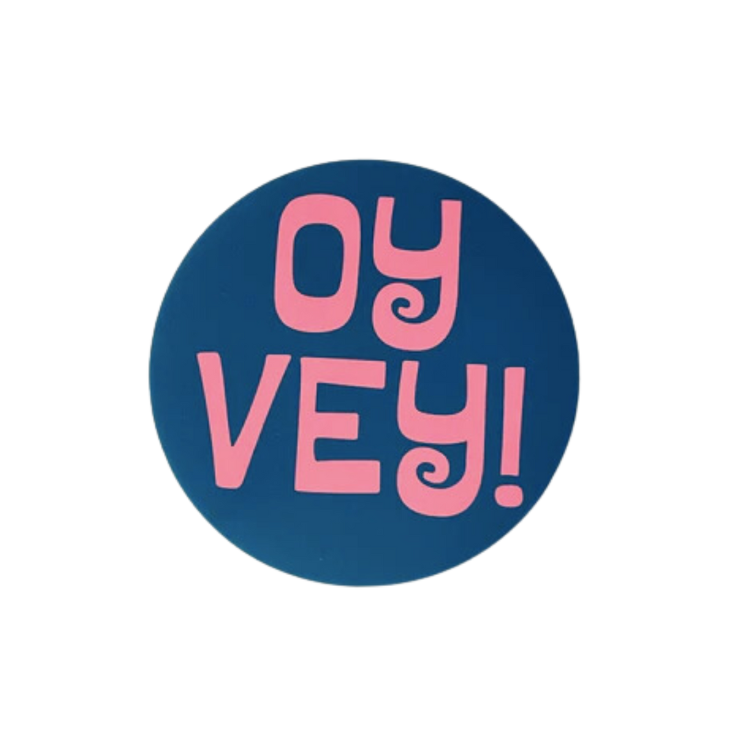 Oy Vey Sticker 3”