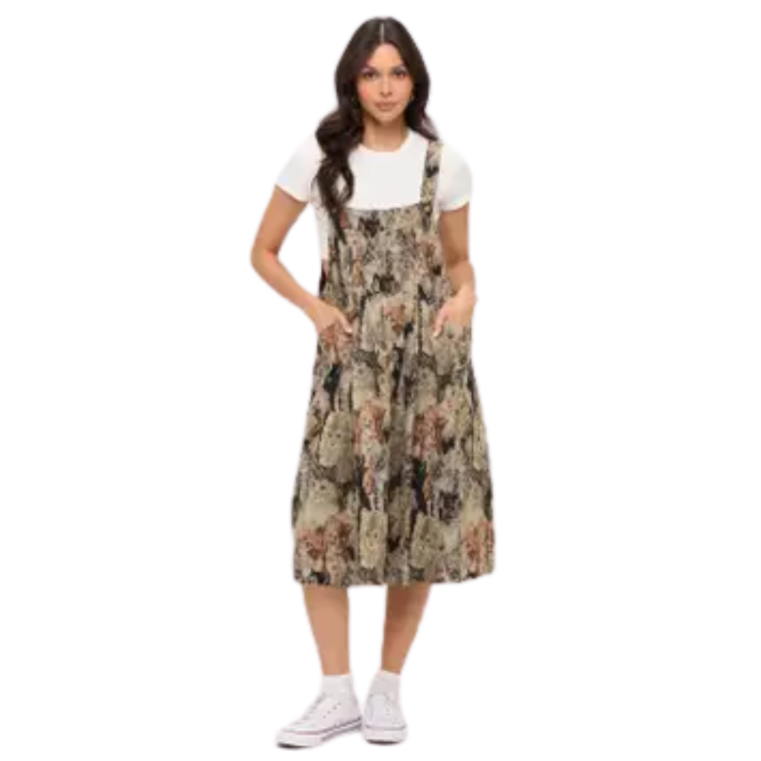 Cat Collage Print Dress