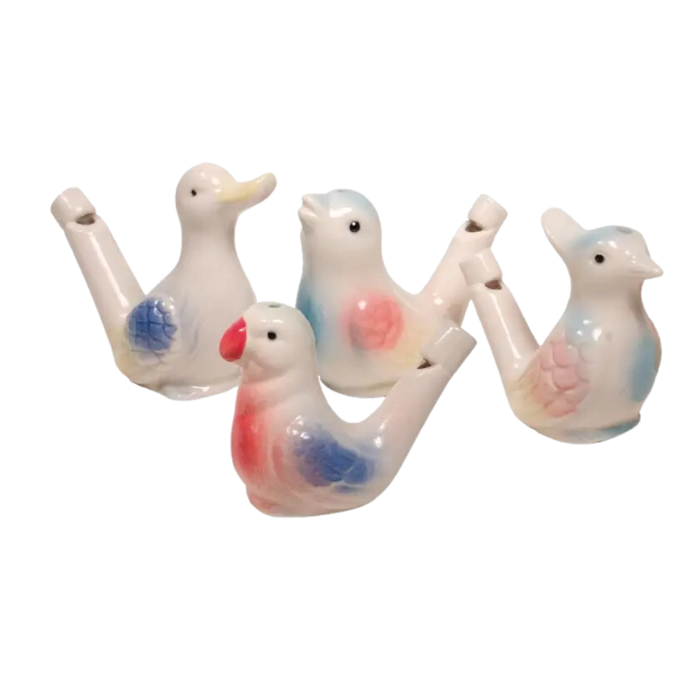 Porcelain Bird Water Whistles