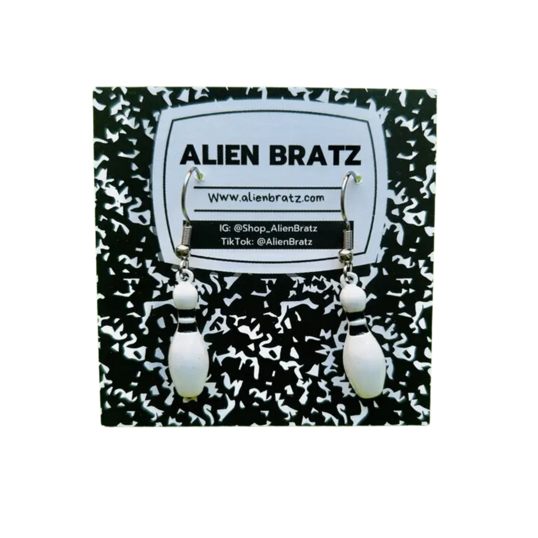 Bowling Pin Earrings