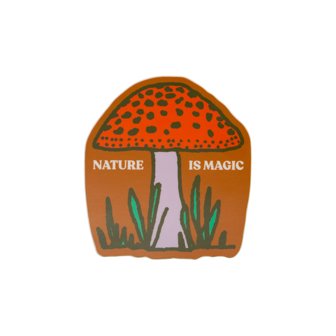 Nature is Magic Sticker