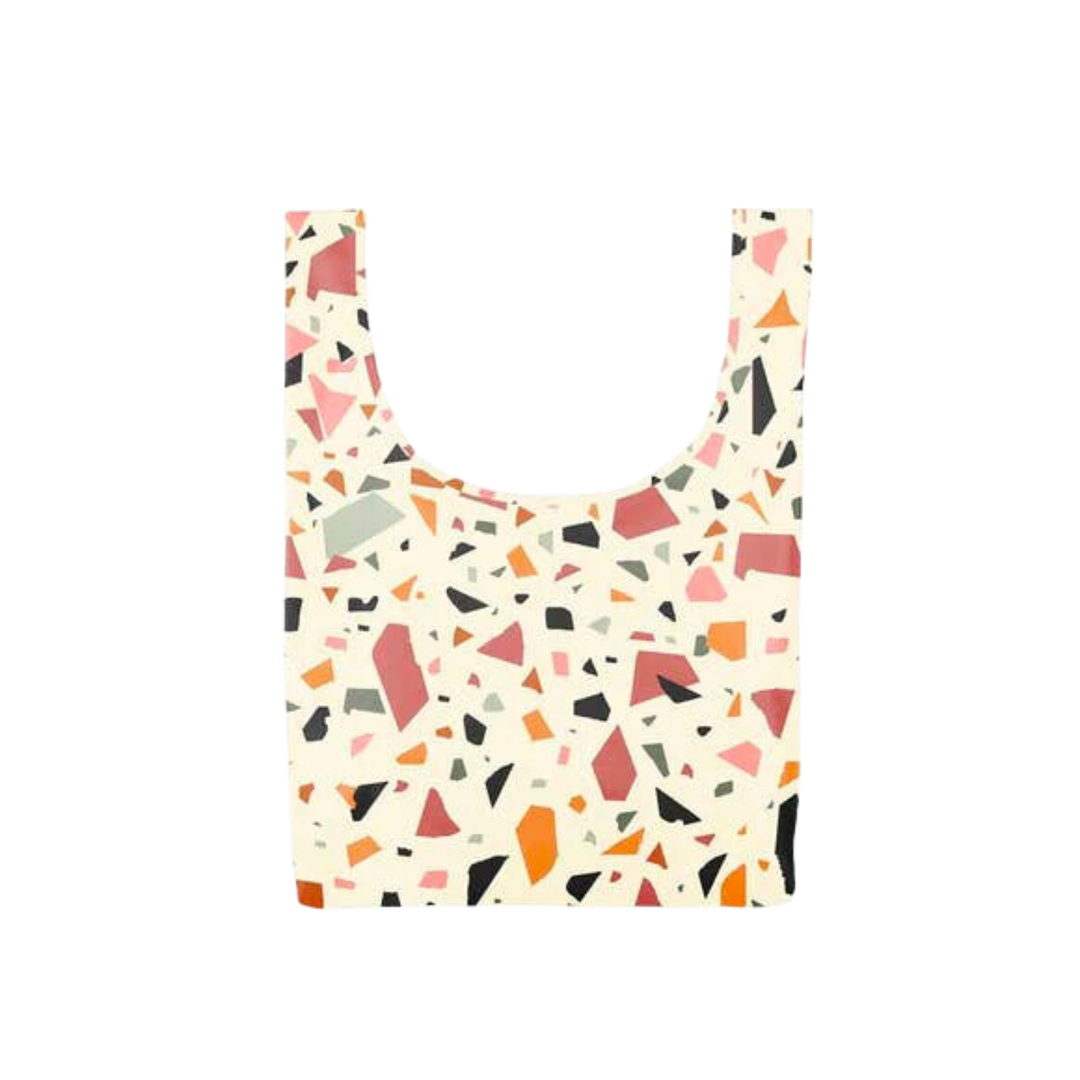Twist & Shout Medium Bag- Terrazzo Cream