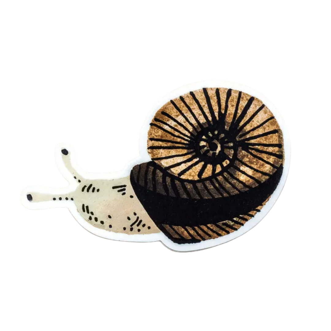 Garden Snail Animal Vinyl Sticker