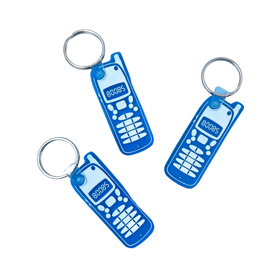 Boobs Cell Phone Keychain