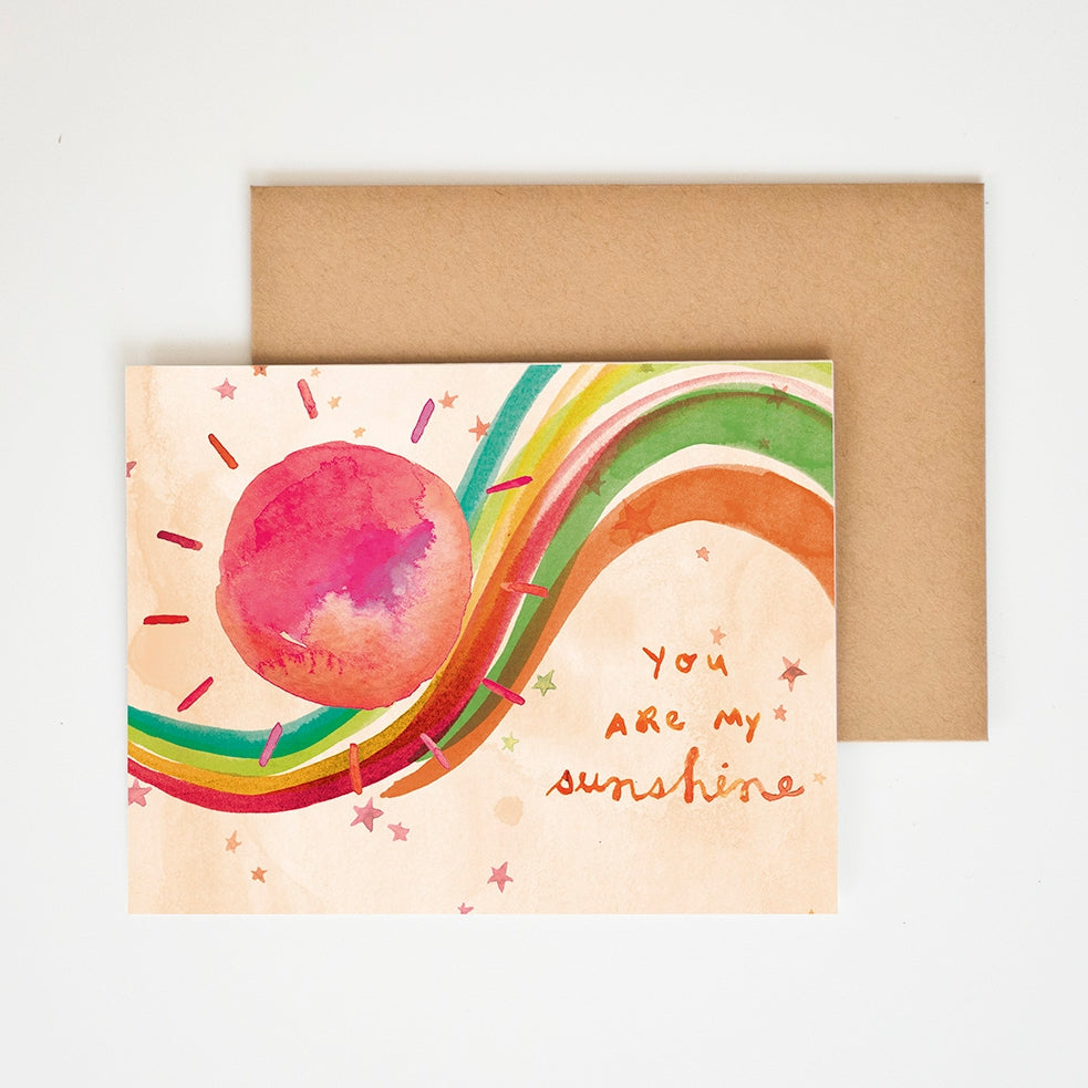 You Are My Sunshine Card