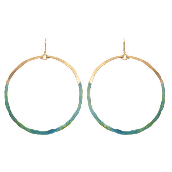 Majorelle Verdigris Earrings