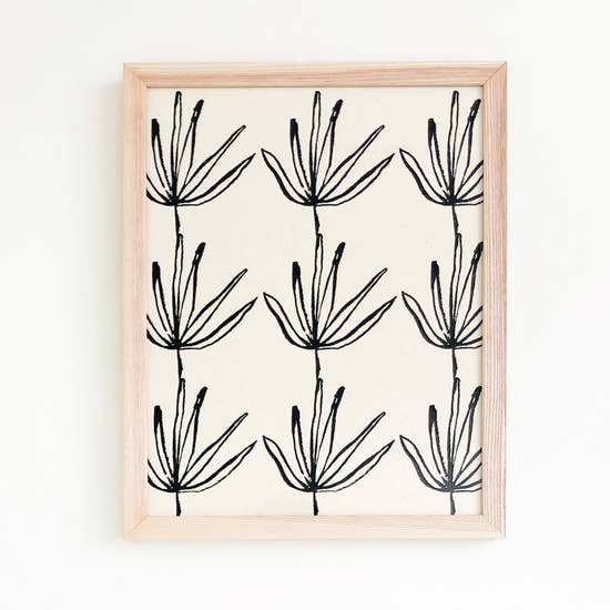 Agave Framed Textile