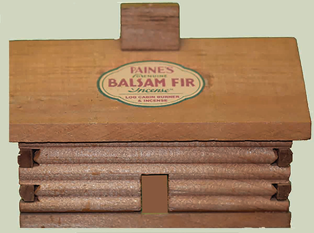 Log Cabin Incense Burner